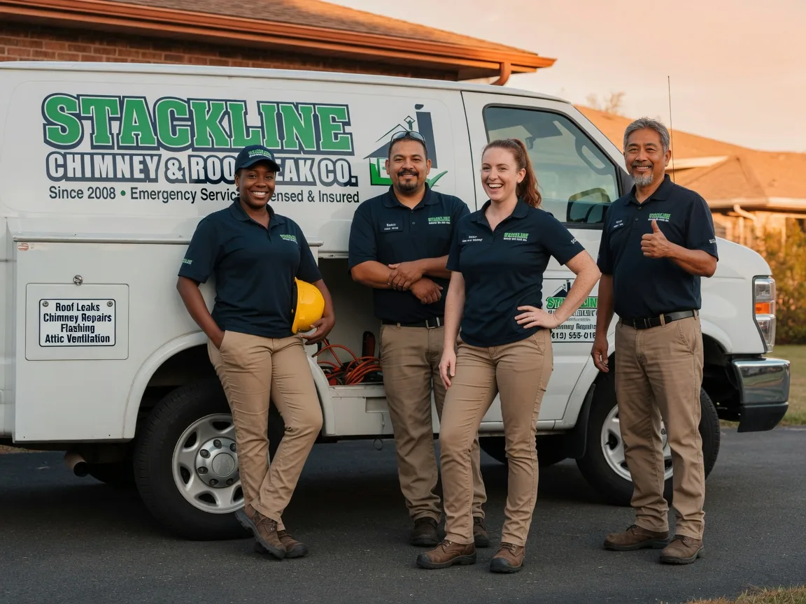 Chimney flashing repair company in New Waterford, OH